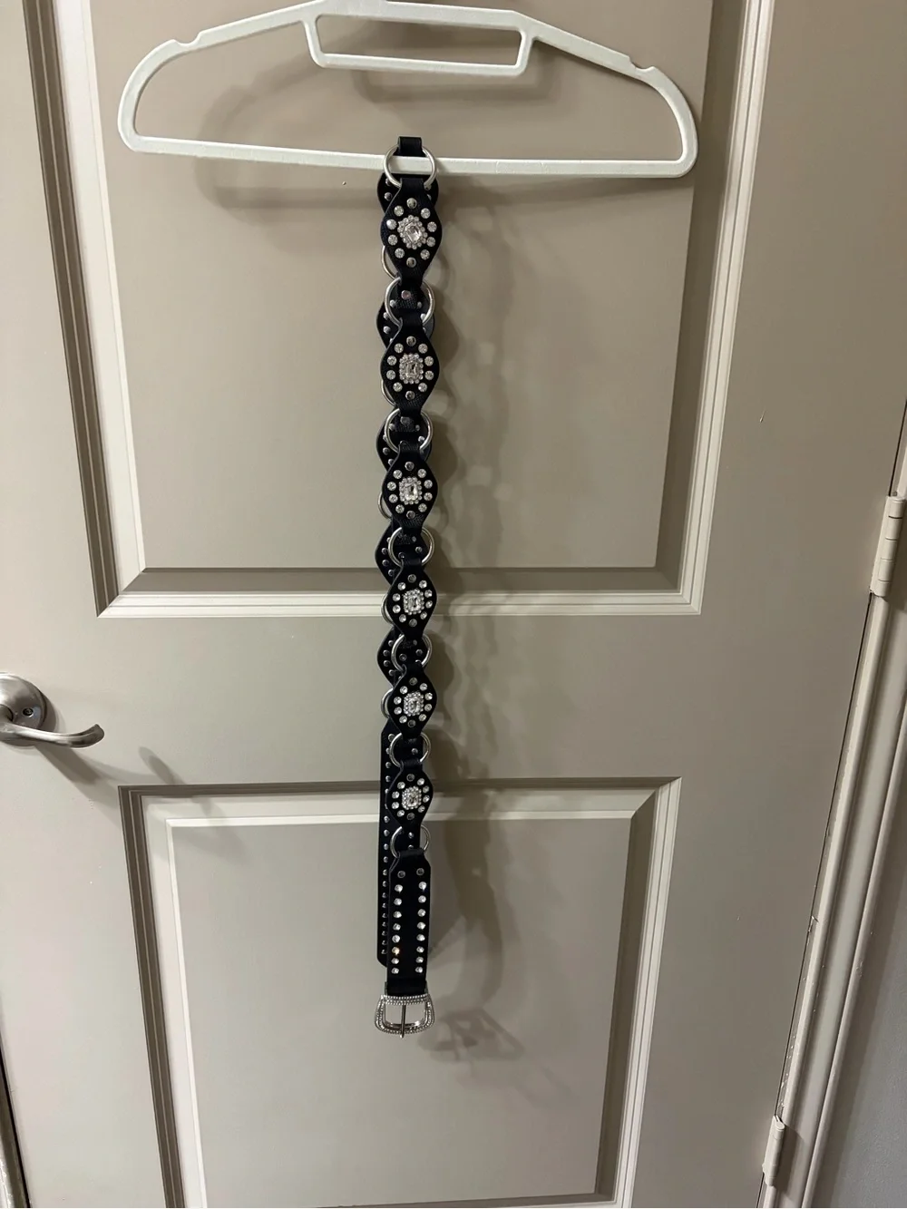 Torrid Rhinestone Western Denim Belt - Black